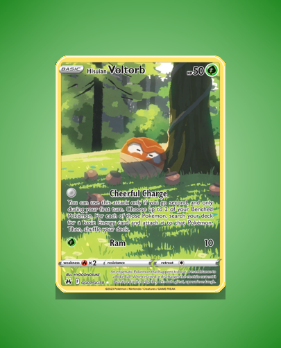 Collector’s Guide: Hisuian Voltorb (Crown Zenith Galarian Gallery #GG01)