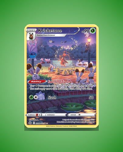 Collector’s Guide: Kricketune (Crown Zenith Galarian Gallery #GG02)
