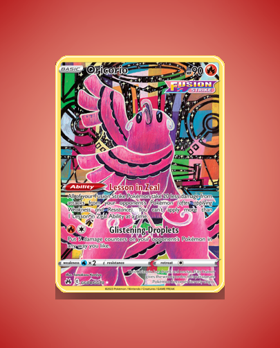 Collector’s Guide: Oricorio (Crown Zenith Galarian Gallery #GG04)