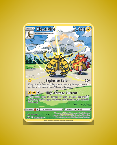Collector’s Guide: Electivire (Crown Zenith Galarian Gallery #GG08)