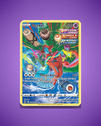 Deoxys (Crown Zenith Galarian Gallery) #GG12
