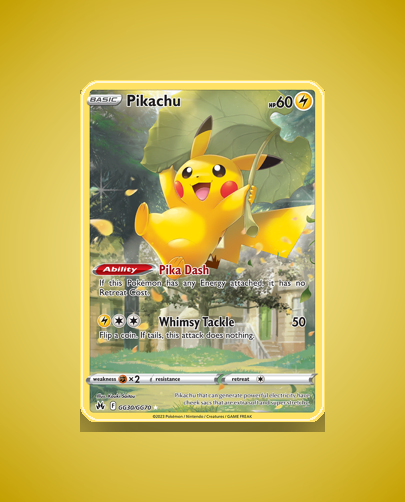 Collector’s Guide: Pikachu (Crown Zenith Galarian Gallery #GG30)
