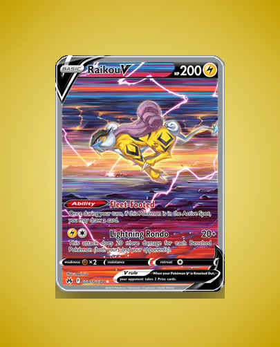 Collector’s Guide: Raikou V (Crown Zenith Galarian Gallery #GG41)
