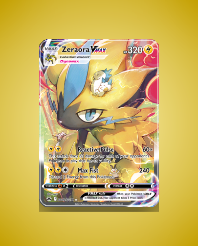Zeraora VMAX (Crown Zenith Galarian Gallery) #GG42