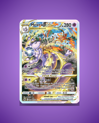 Collector’s Guide: Mewtwo VSTAR (Crown Zenith Galarian Gallery #GG44)