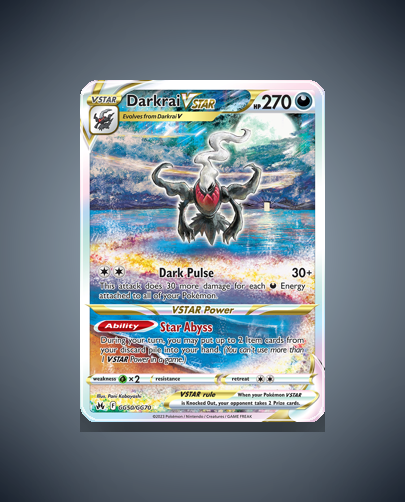Collector’s Guide: Darkrai VSTAR (Crown Zenith Galarian Gallery #GG50)