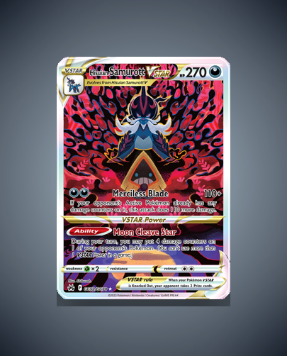 Hisuian Samurott VSTAR (Crown Zenith Galarian Gallery) #GG52