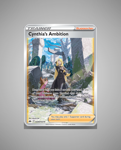 Collector’s Guide: Cynthia’s Ambition (Crown Zenith Galarian Gallery #GG60)