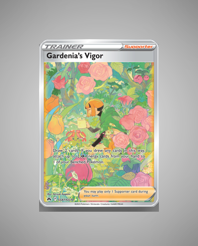 Collector’s Guide: Gardenia’s Vigor (Crown Zenith Galarian Gallery #GG61)