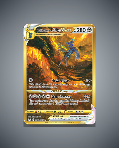 Origin Forme Dialga VSTAR (Crown Zenith Galarian Gallery) #GG68