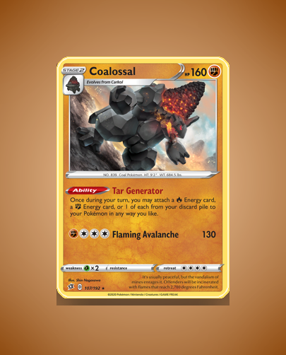 Collector’s Guide: Coalossal (Rebel Clash #107)
