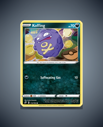 Koffing (Rebel Clash) #112