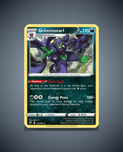 Grimmsnarl (Rebel Clash) #125