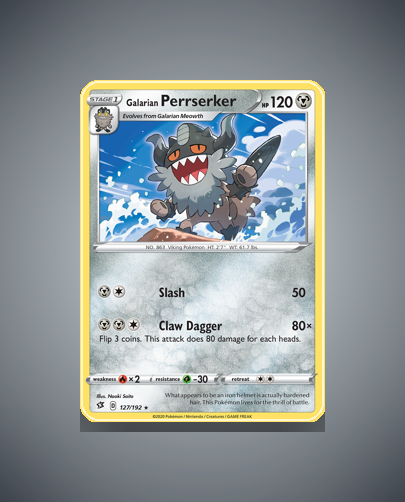 Galarian Perrserker (Rebel Clash) #127