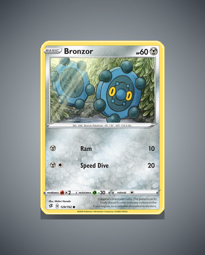 Bronzor (Rebel Clash) #129