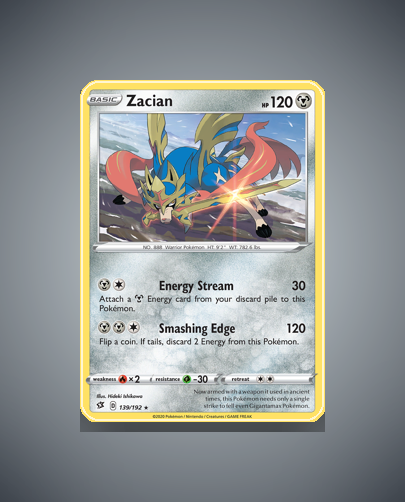 Collector’s Guide: Zacian (Rebel Clash #139)