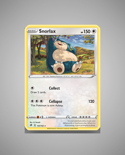 Snorlax (Rebel Clash) #141