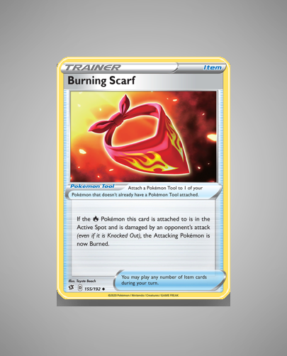 Burning Scarf (Rebel Clash) #155