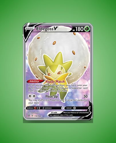 Eldegoss V (Rebel Clash) #176