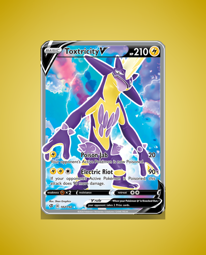 Collector’s Guide: Toxtricity V (Rebel Clash #182)
