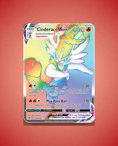 Cinderace VMAX (Rebel Clash) #194