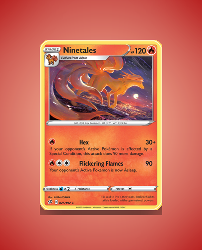 Ninetales (Rebel Clash) #25