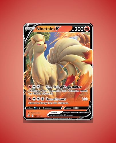 Ninetales V (Rebel Clash) #26