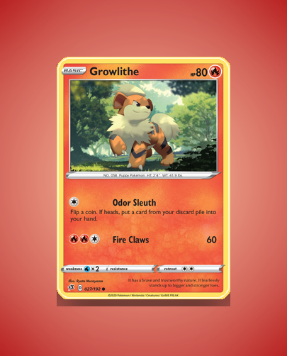 Growlithe (Rebel Clash) #27