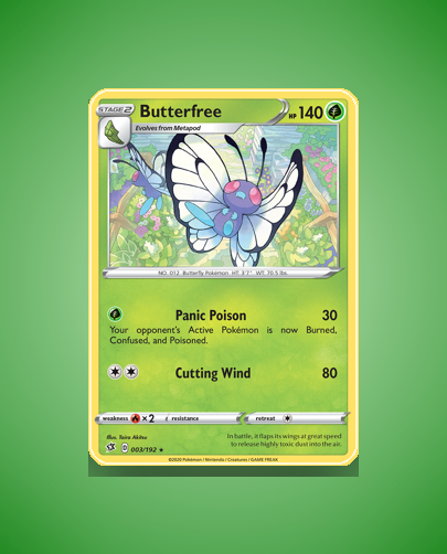 Butterfree (Rebel Clash) #3