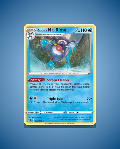 Galarian Mr. Rime (Rebel Clash) #38