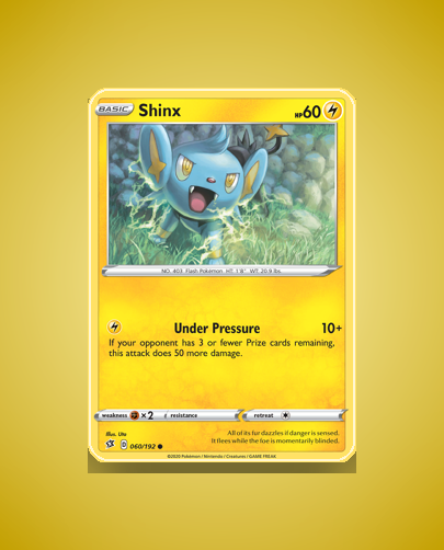 Collector’s Guide: Shinx (Rebel Clash #60)