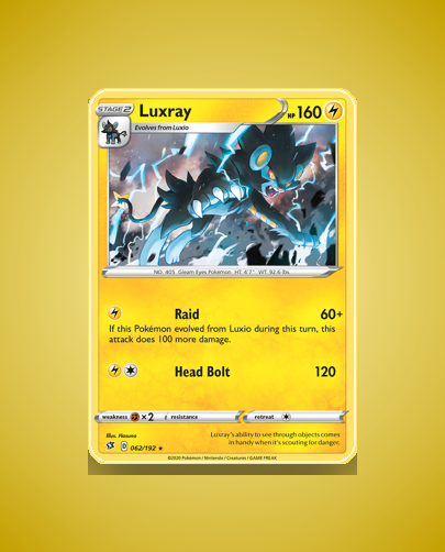 Luxray (Rebel Clash) #62