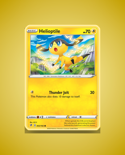Helioptile (Rebel Clash) #63