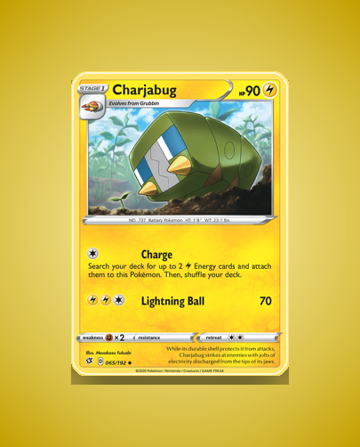 Charjabug (Rebel Clash) #65