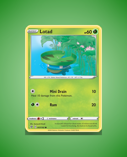 Collector’s Guide: Lotad (Rebel Clash #7)