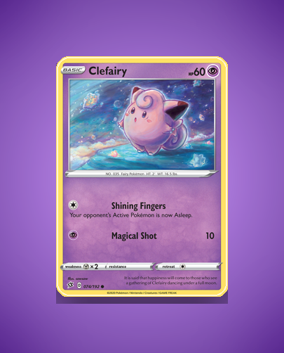Collector’s Guide: Clefairy (Rebel Clash #74)