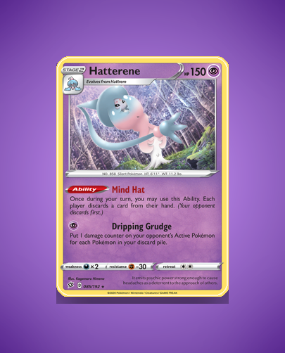 Collector’s Guide: Hatterene (Rebel Clash #85)