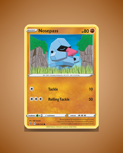 Collector’s Guide: Nosepass (Rebel Clash #96)