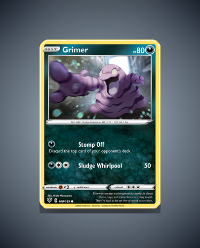 Collector’s Guide: Grimer (Darkness Ablaze #100)