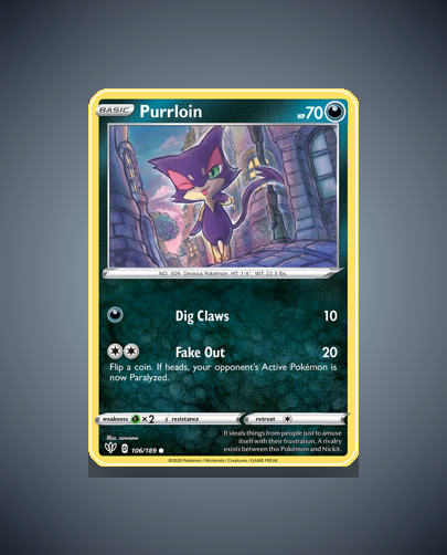 Purrloin (Darkness Ablaze) #106