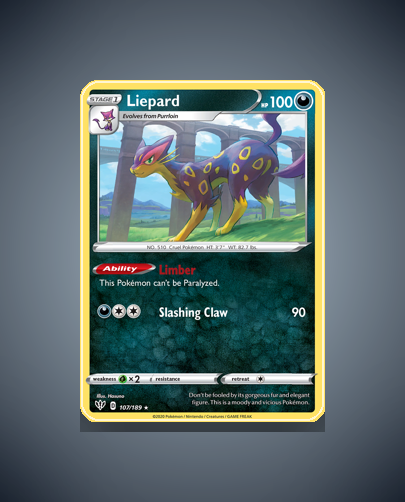 Liepard (Darkness Ablaze) #107