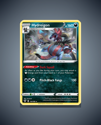 Hydreigon (Darkness Ablaze) #110
