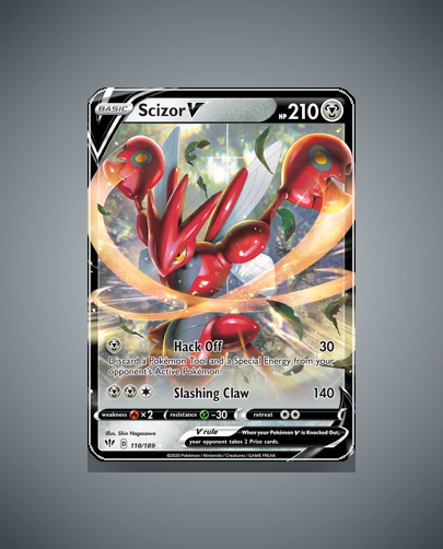 Scizor V (Darkness Ablaze) #118