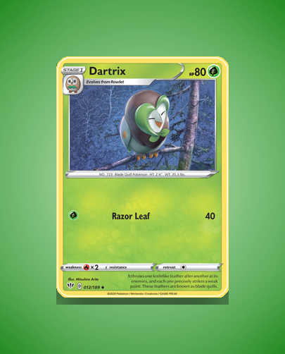 Dartrix (Darkness Ablaze) #12