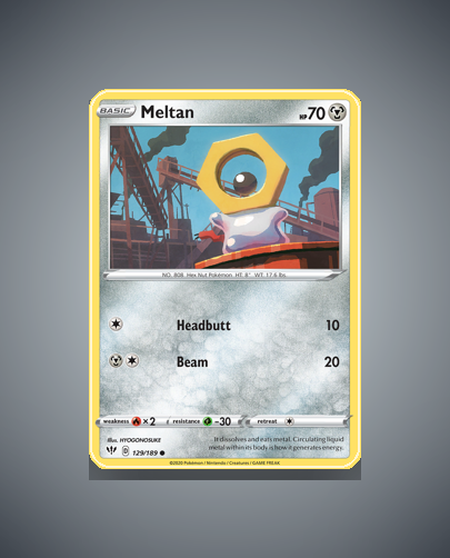 Meltan (Darkness Ablaze) #129