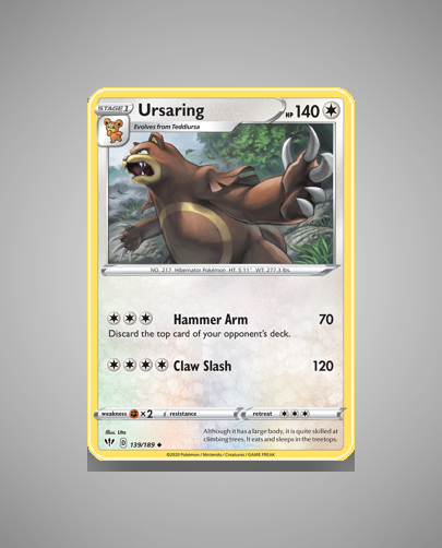 Ursaring (Darkness Ablaze) #139