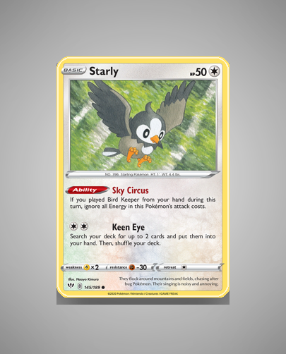 Starly (Darkness Ablaze) #145