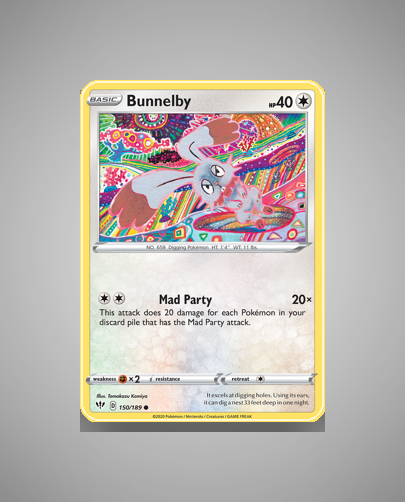 Bunnelby (Darkness Ablaze) #150