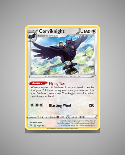 Collector’s Guide: Corviknight (Darkness Ablaze #156)