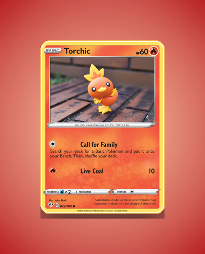 Collector’s Guide: Torchic (Darkness Ablaze #22)